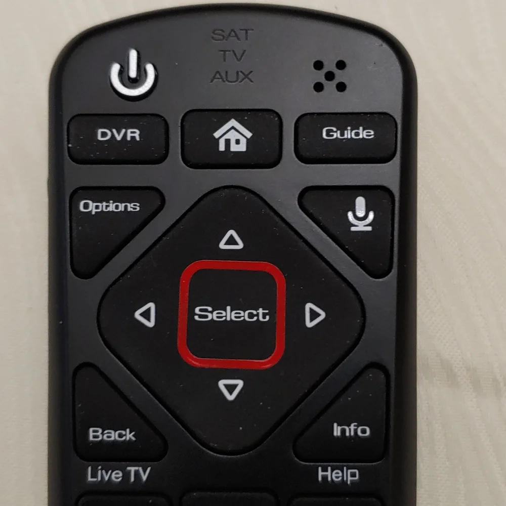 Satellite TV 54.0 UHG 2G Remote Control
